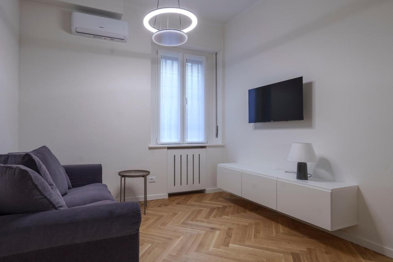 Ferienwohnung Porta Venezia-Trilocale-Luxury Con Wifi-Neflix Mailand Exterior foto