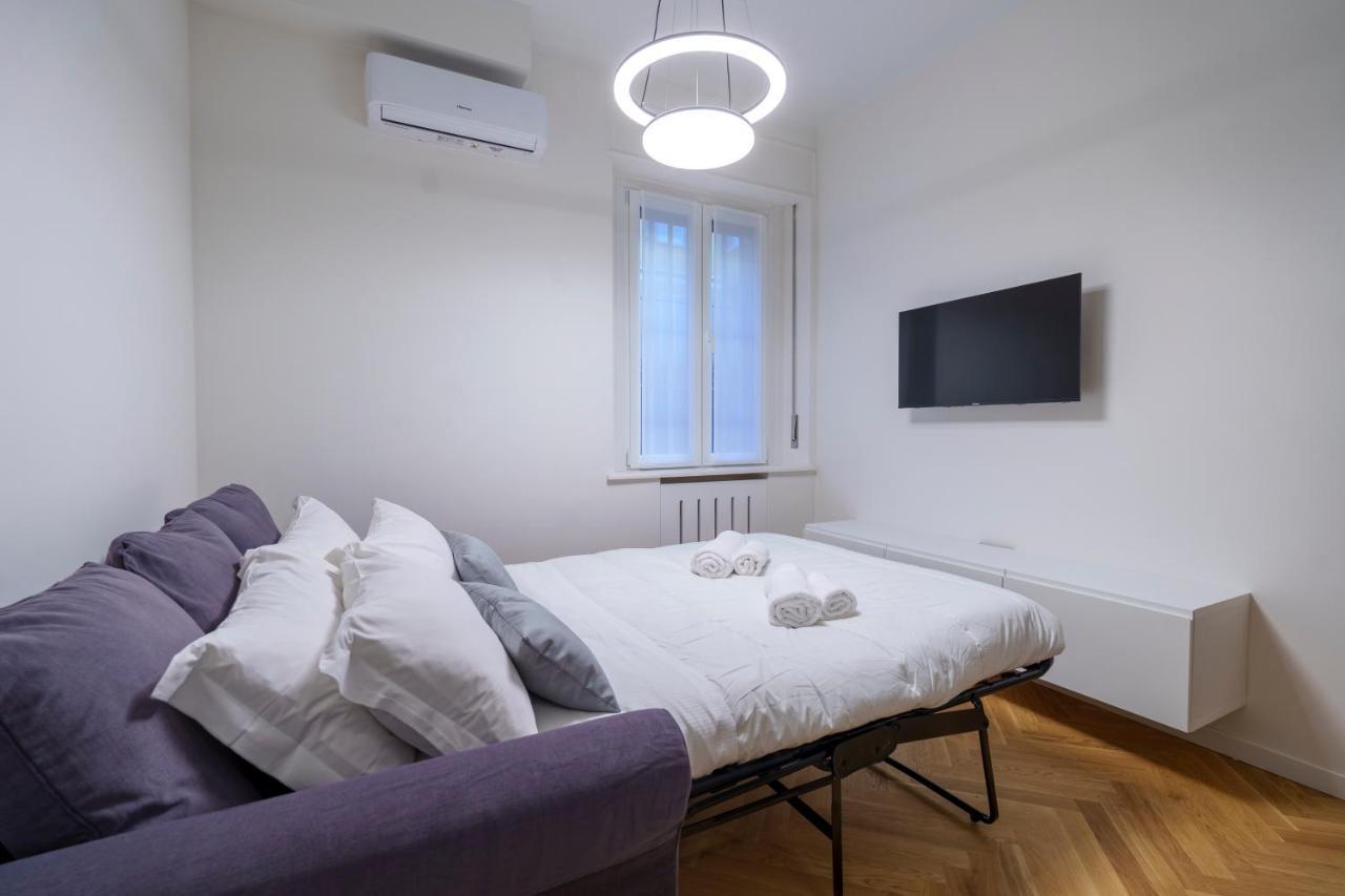 Ferienwohnung Porta Venezia-Trilocale-Luxury Con Wifi-Neflix Mailand Exterior foto